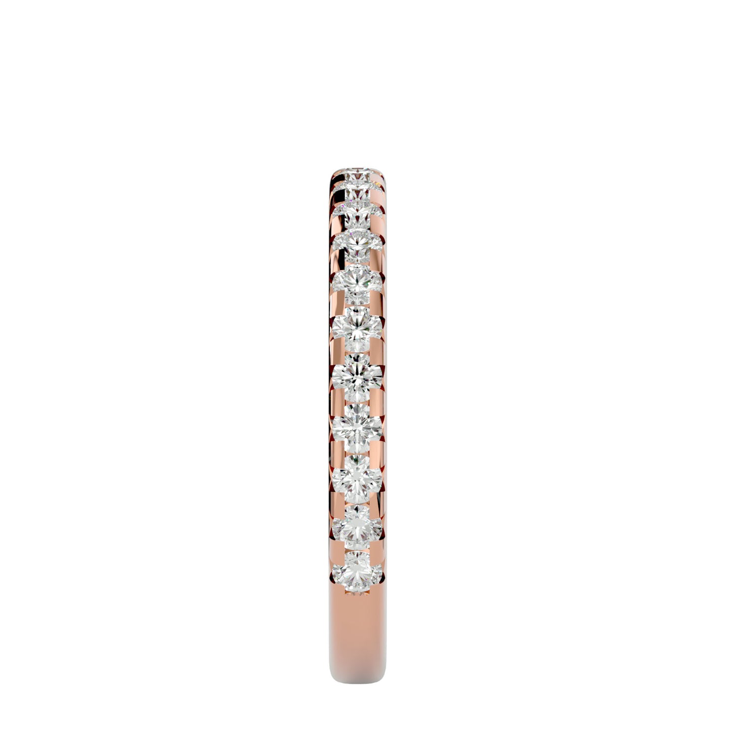 Victoria half etertnity diamond ring
