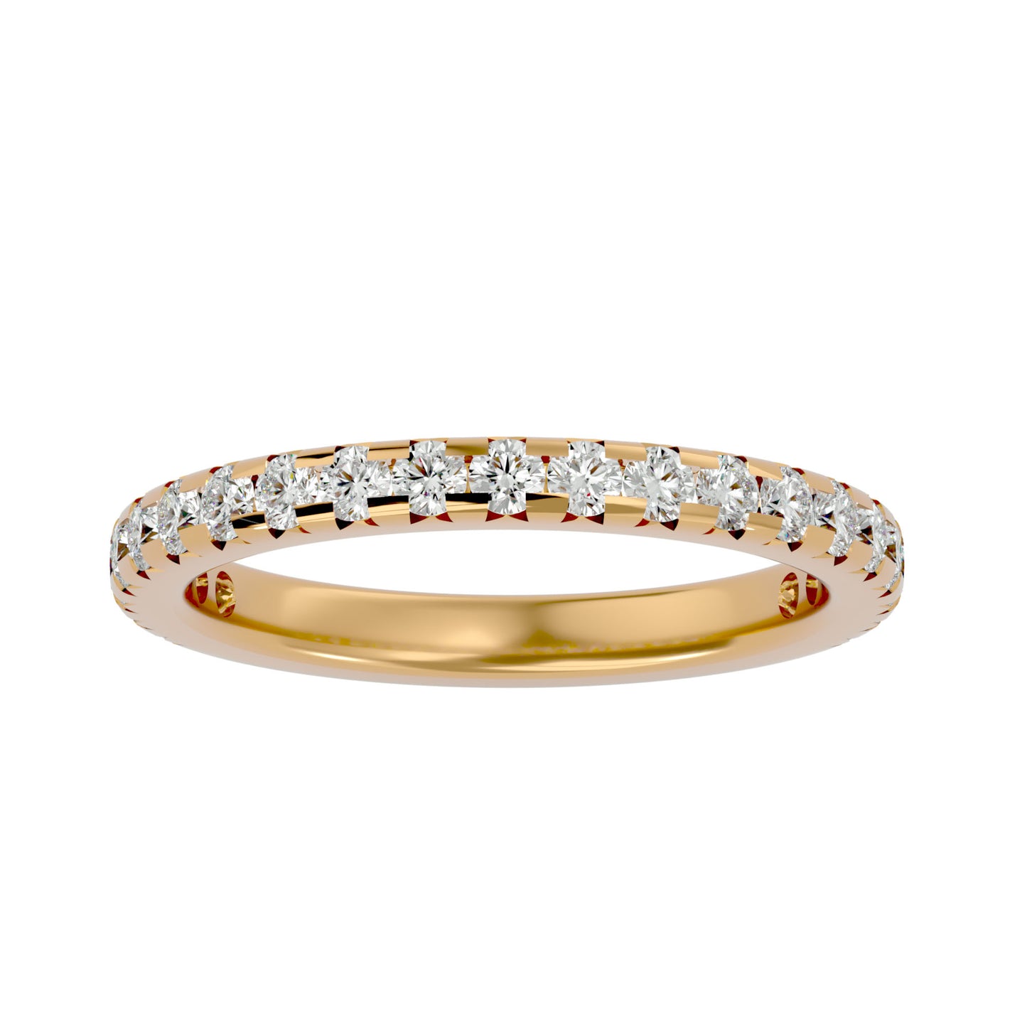 Victoria half etertnity diamond ring