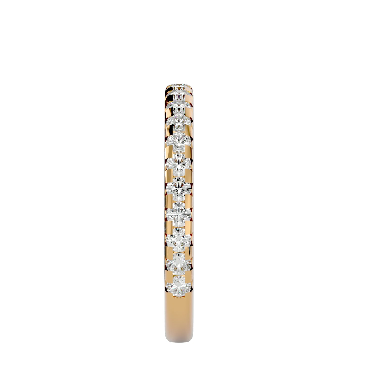 Victoria half etertnity diamond ring