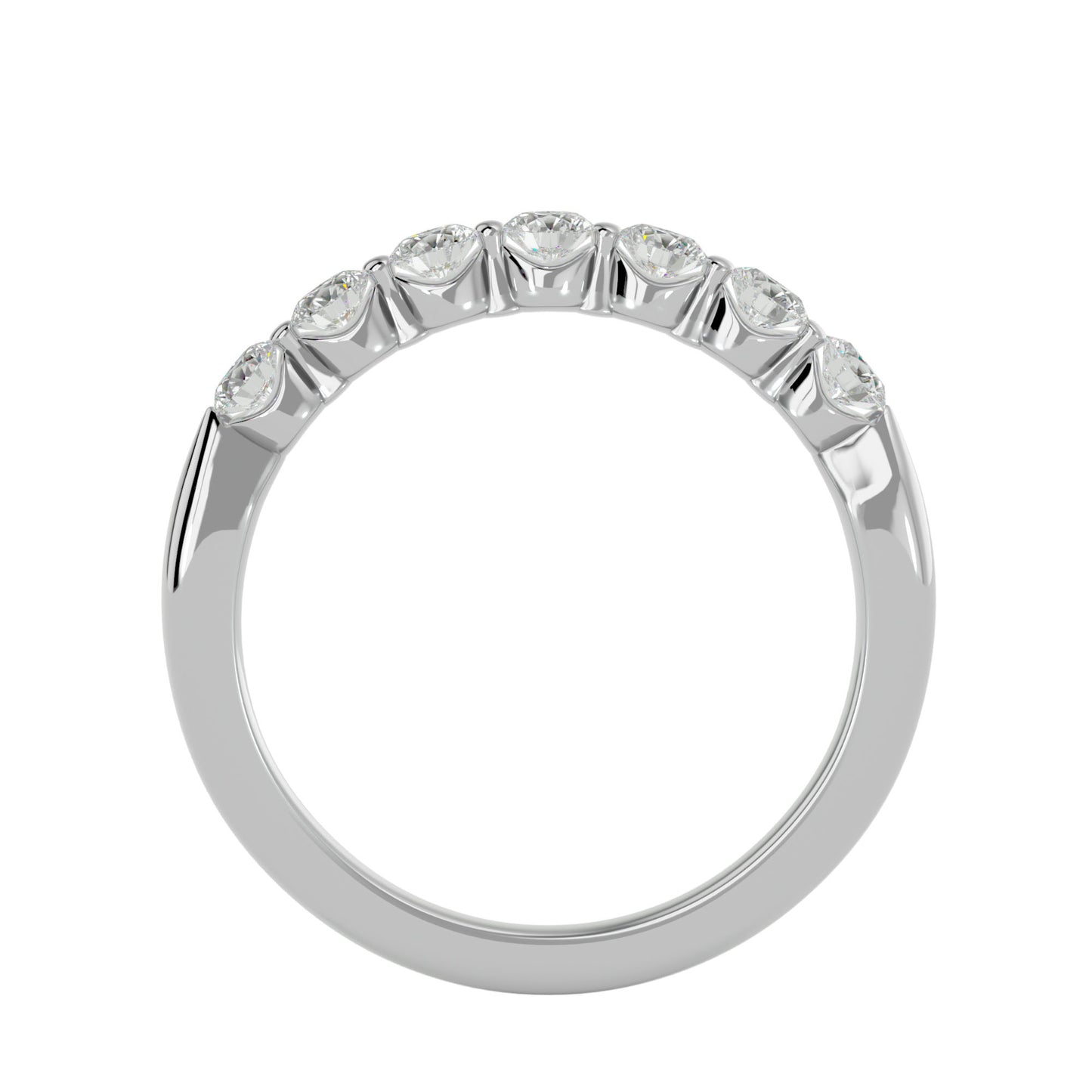 Cassidy seven stone anniversary ring