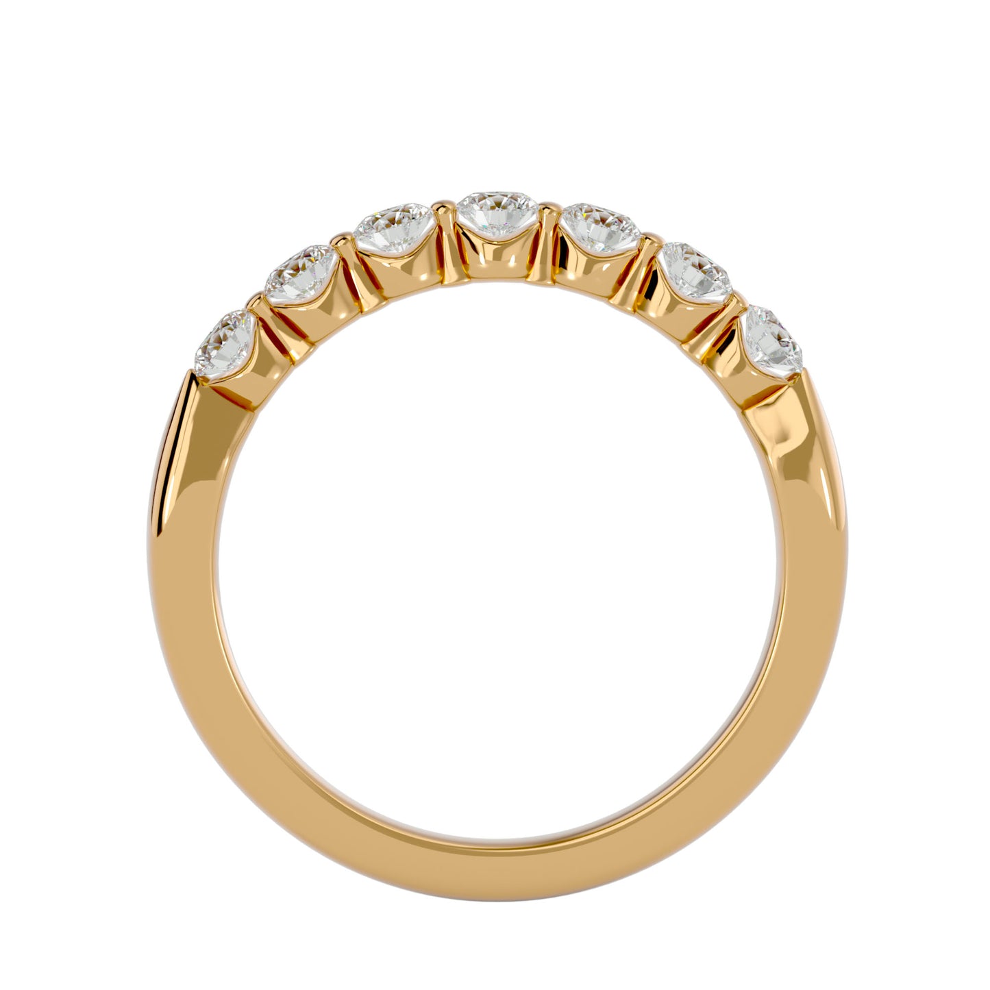 Cassidy seven stone anniversary ring