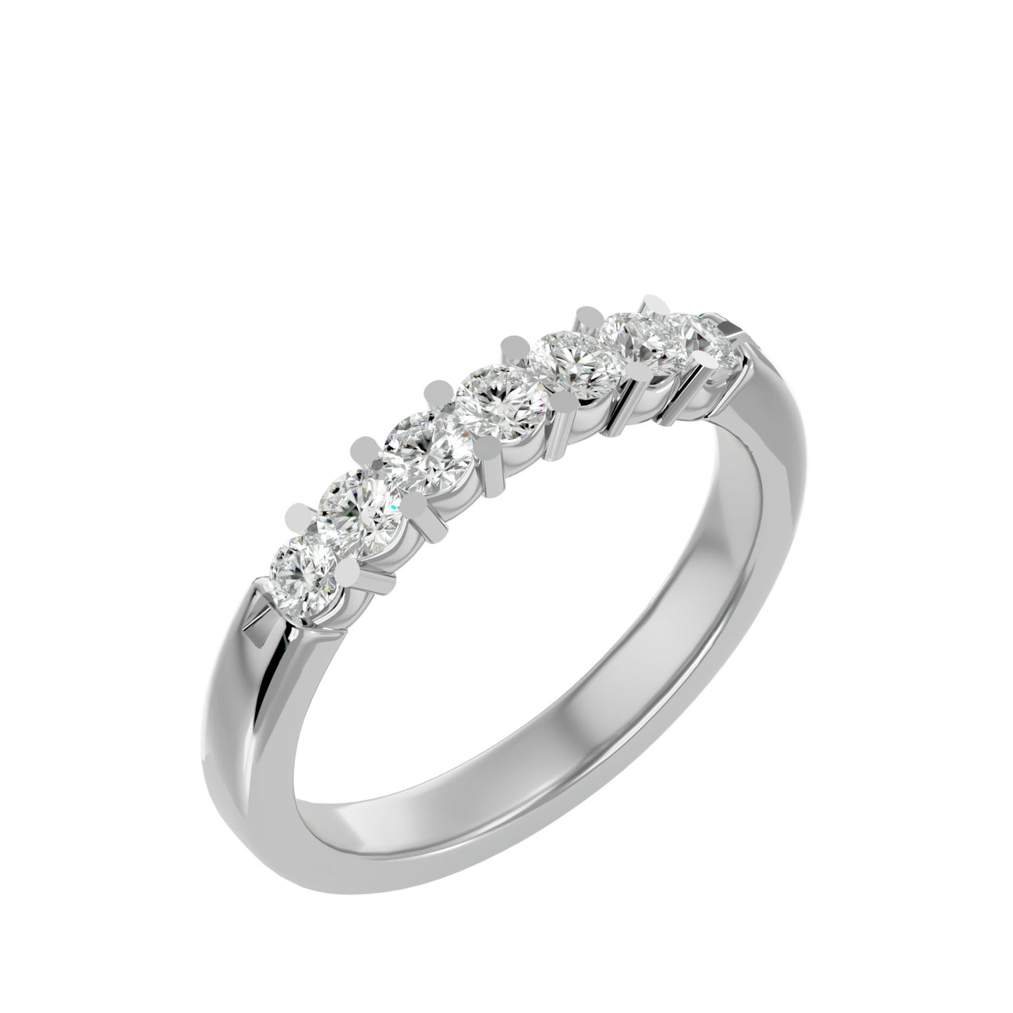 Siley seven stone anniversary ring