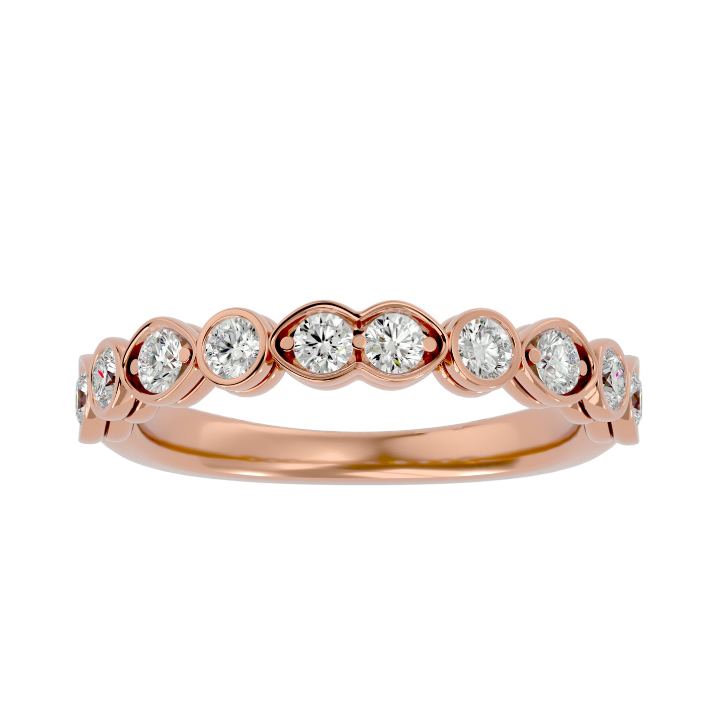 Dream Bezel eternity diamond ring