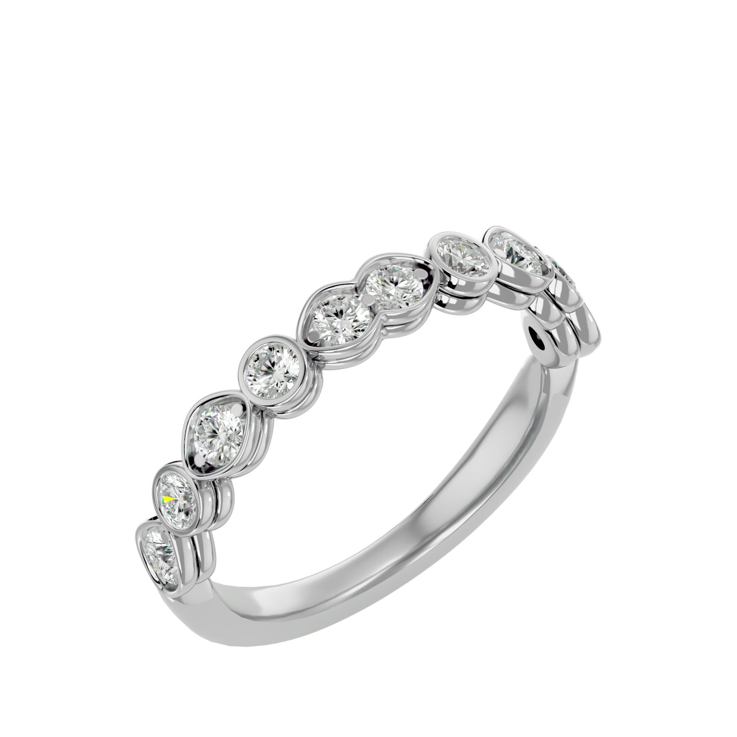 Dream Bezel eternity diamond ring