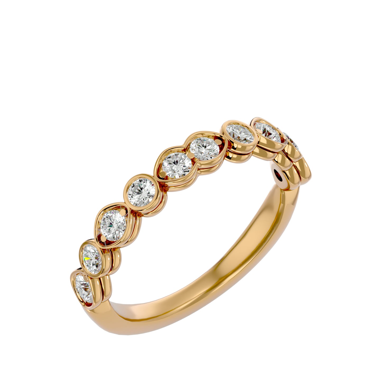 Dream Bezel eternity diamond ring
