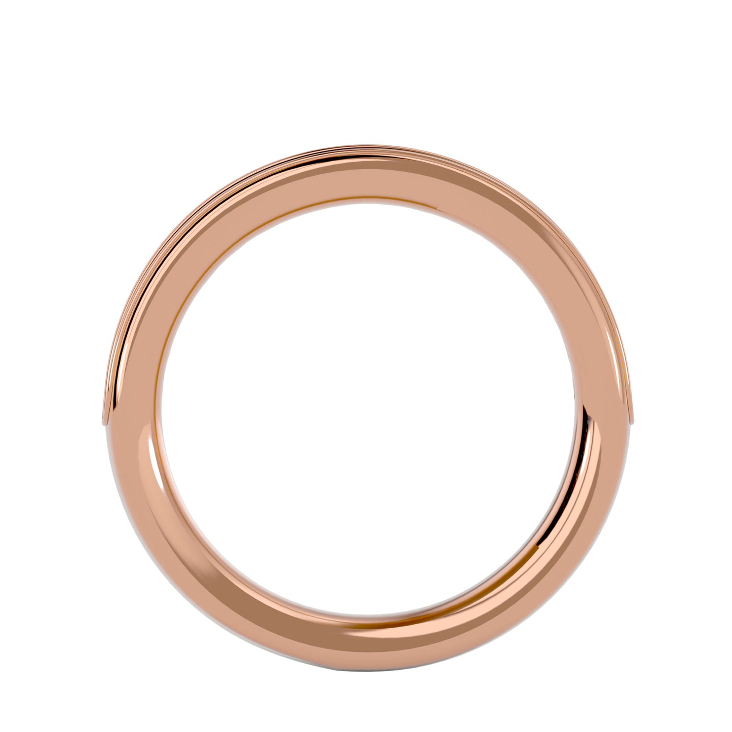Jo pave half eternity diamond ring