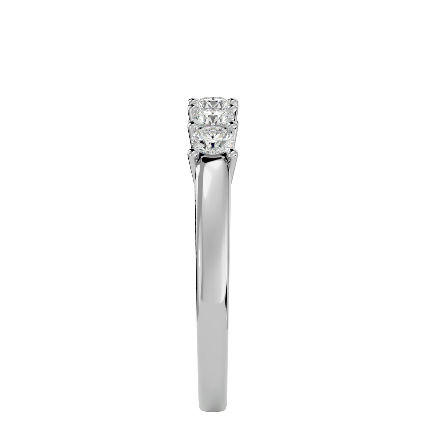 Suily 5 stone diamond ring