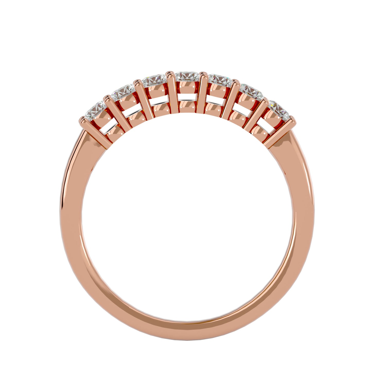 Andea 7 stone diamond ring