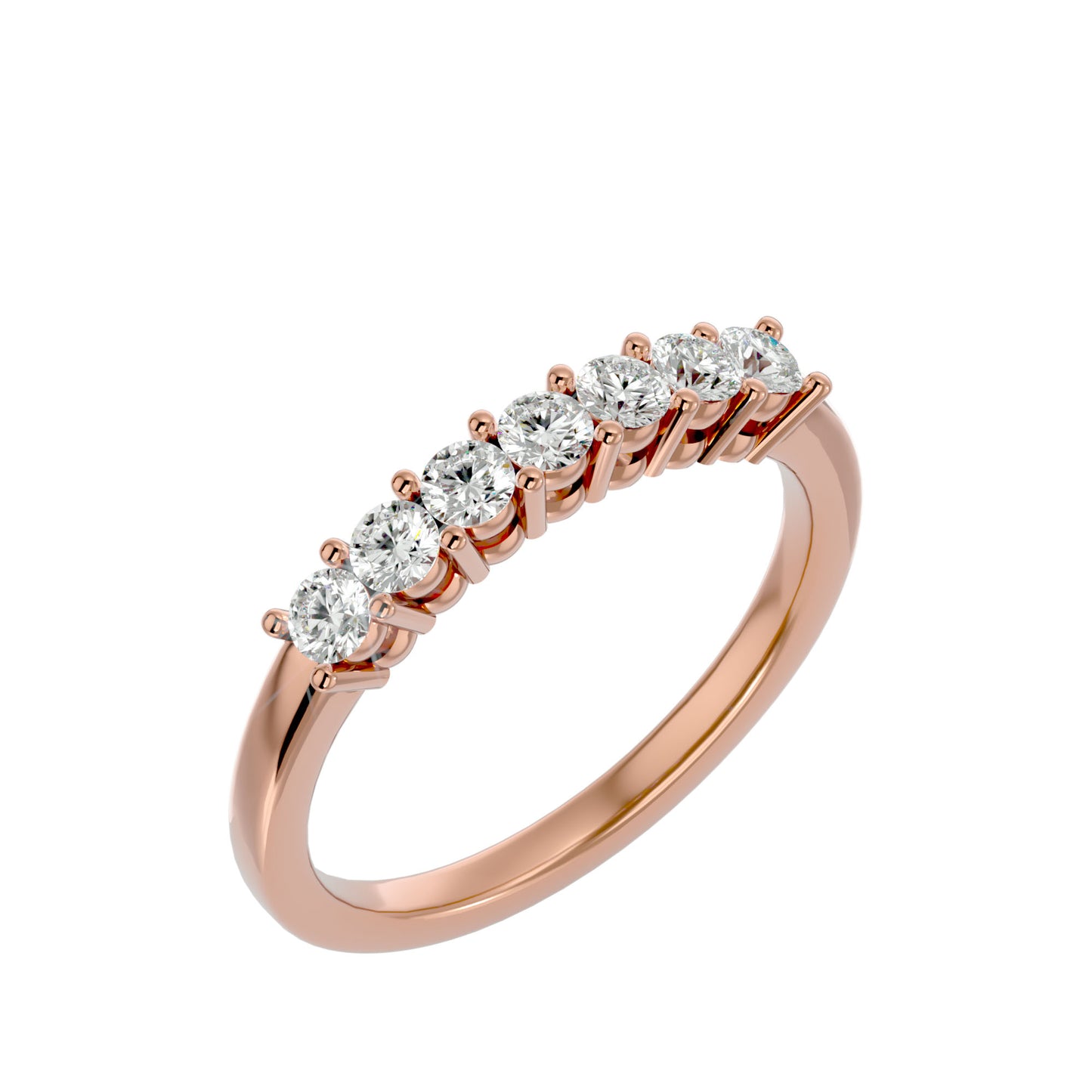 Andea 7 stone diamond ring