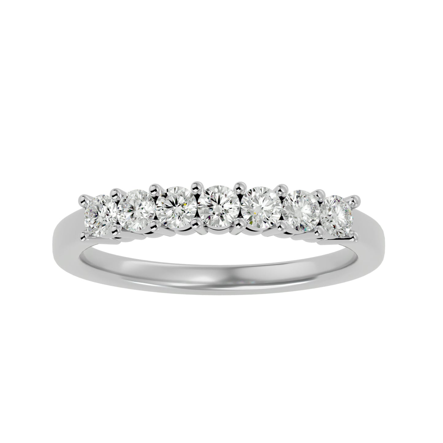 Andea 7 stone diamond ring
