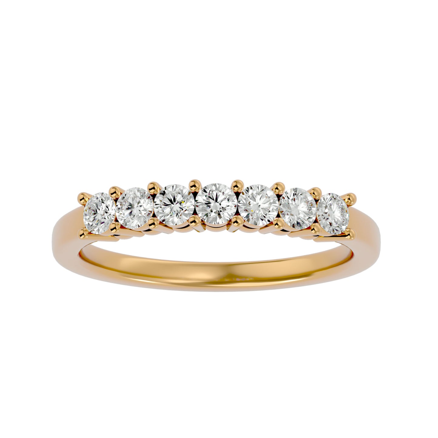 Andea 7 stone diamond ring