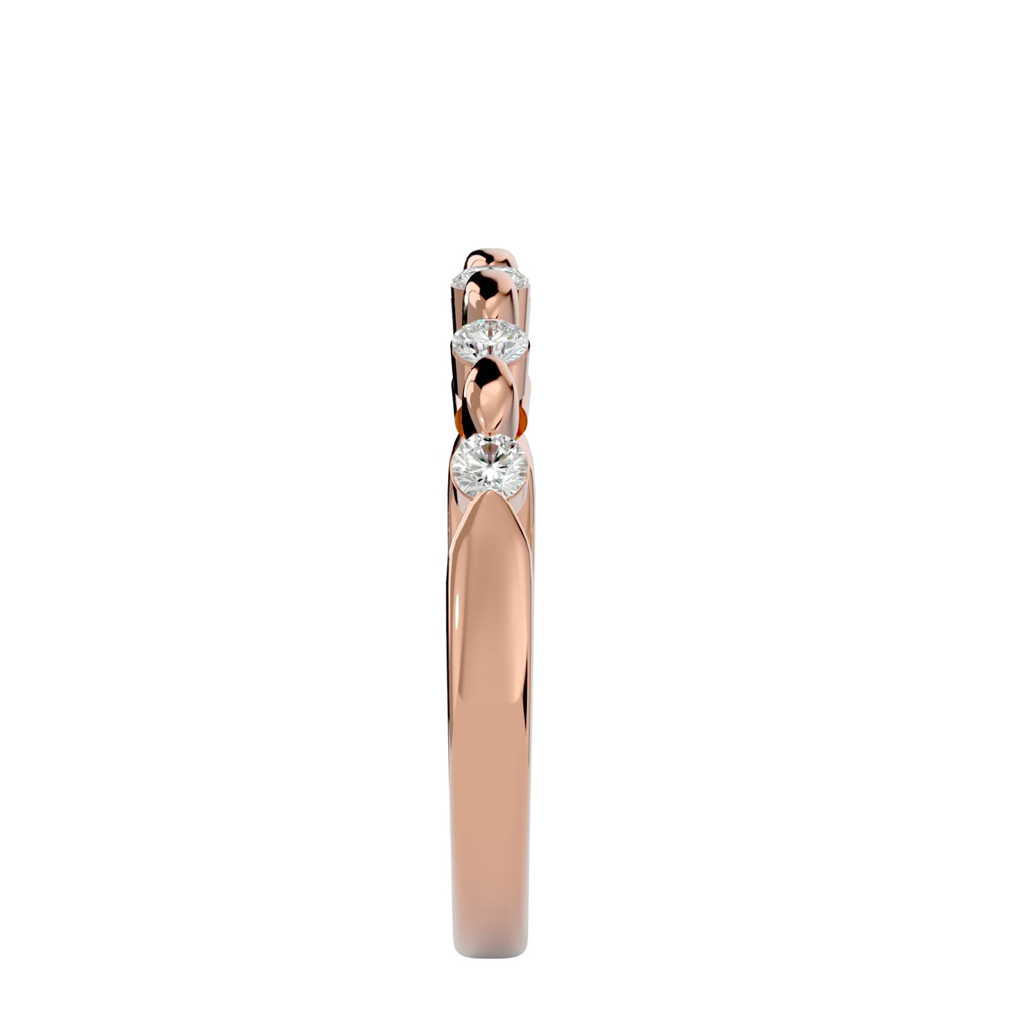 Forever 5 stone diamond ring
