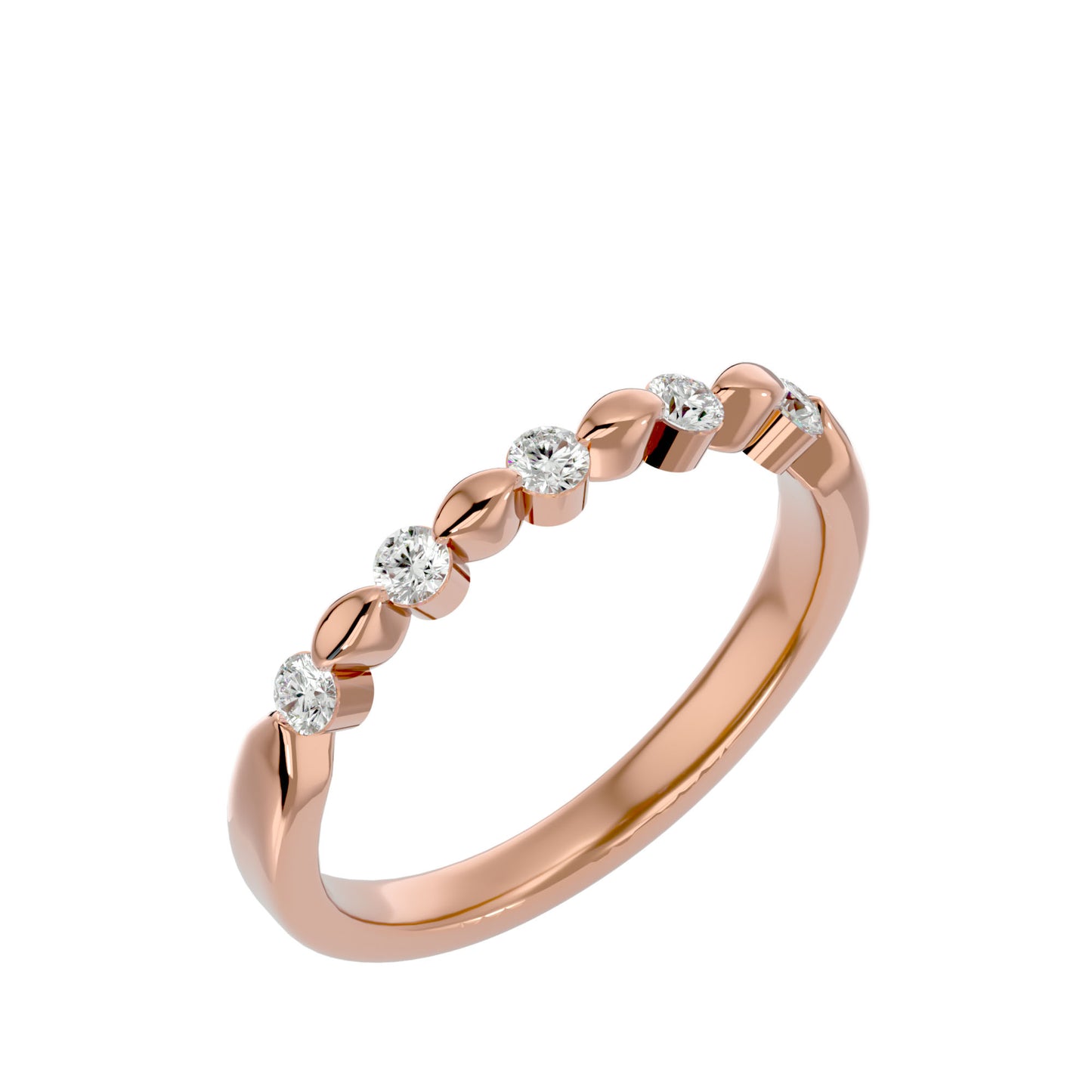 Forever 5 stone diamond ring