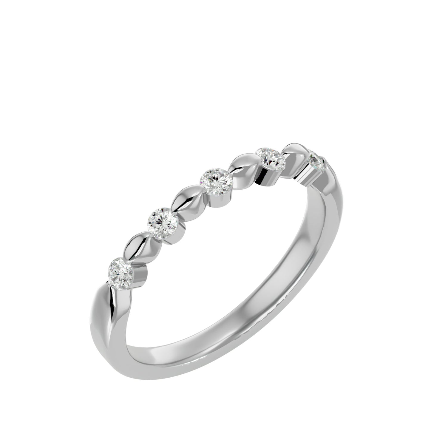 Forever 5 stone diamond ring
