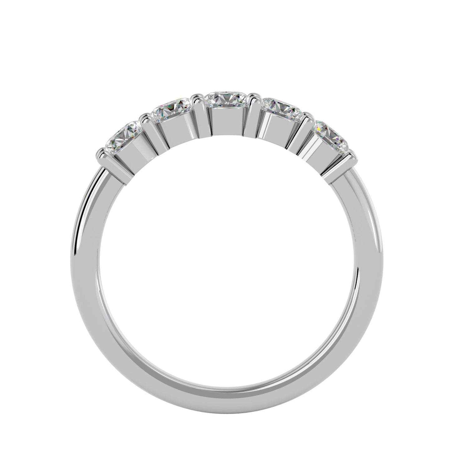 Rome 5 stone diamond ring