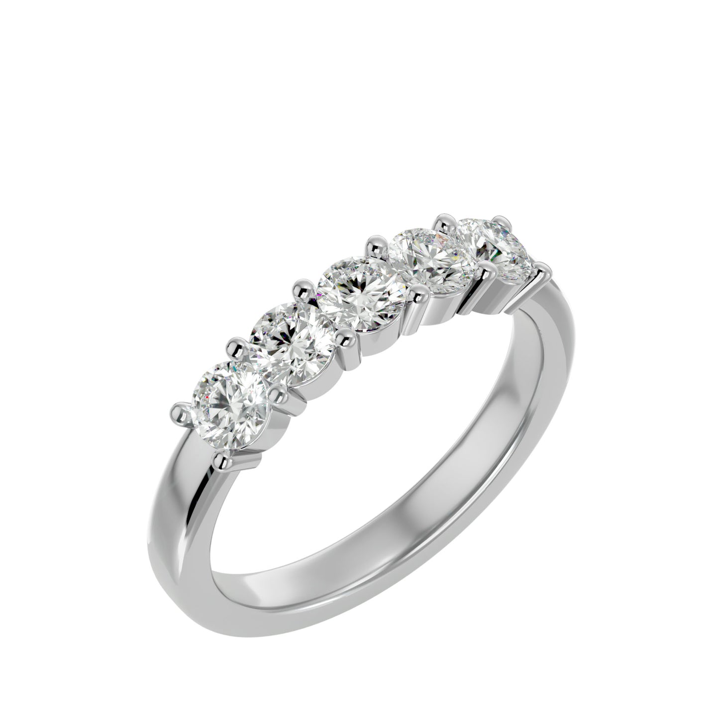 Rome 5 stone diamond ring