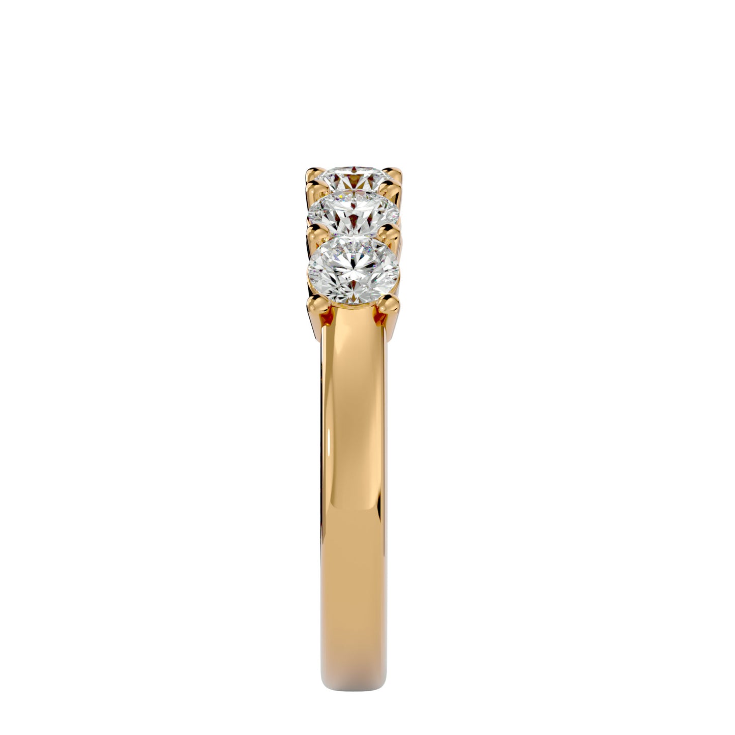 Rome 5 stone diamond ring