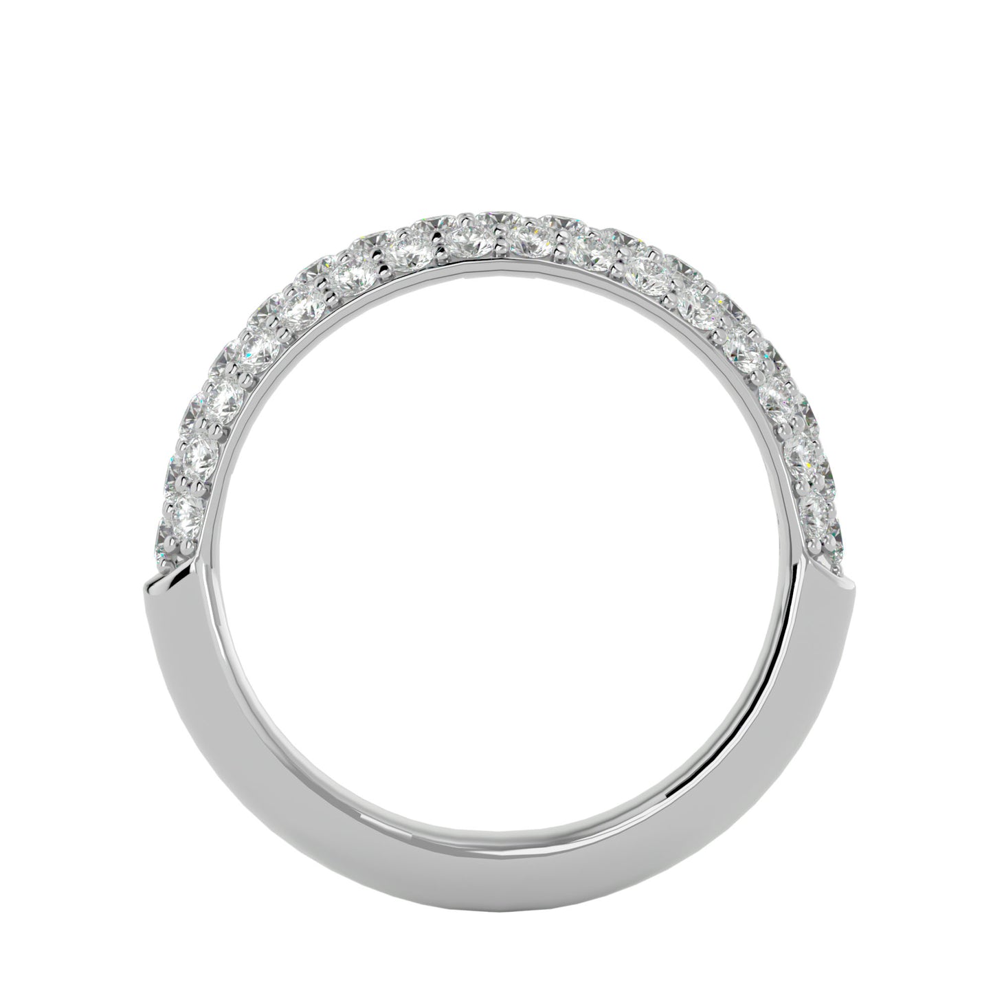 3 line diamond ring