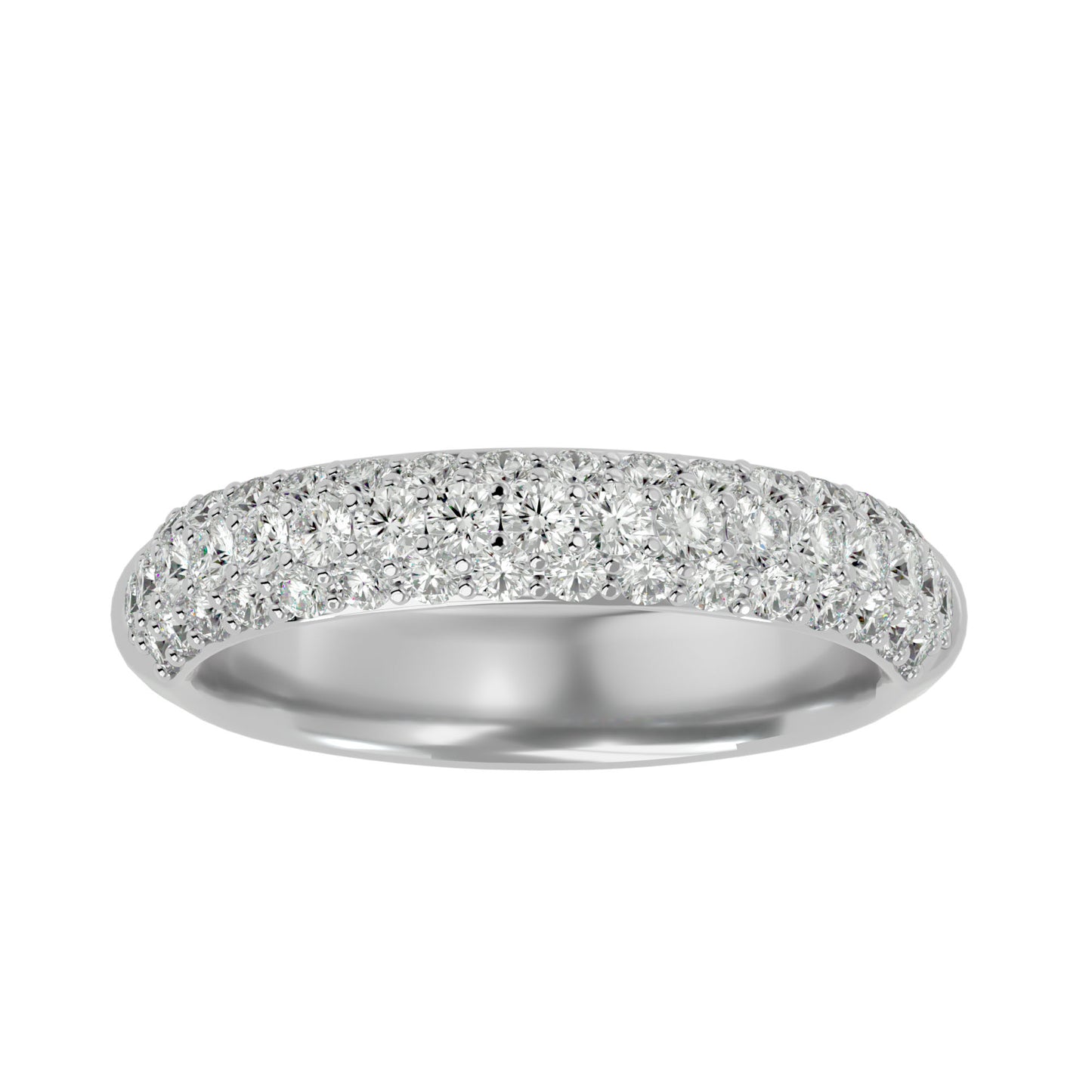3 line diamond ring