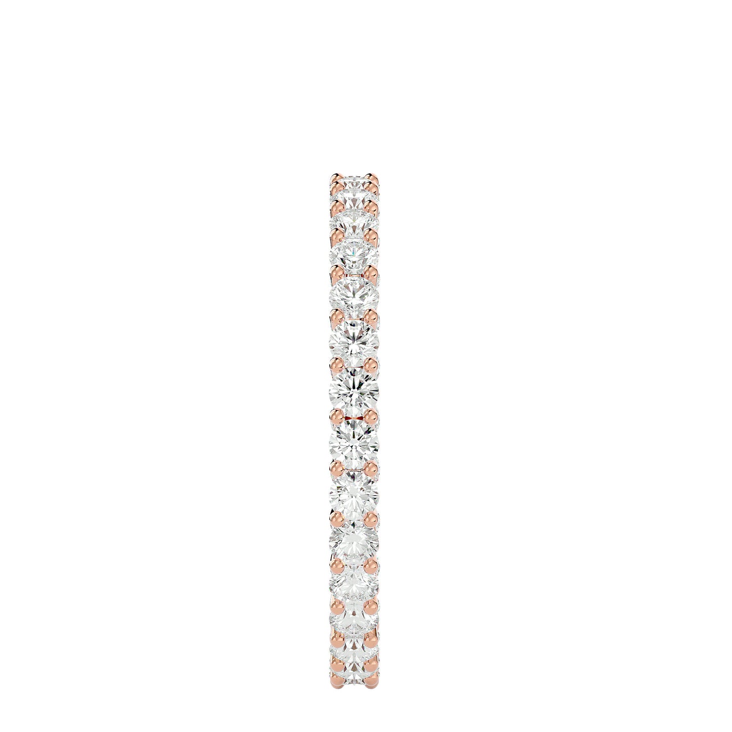 "U" Prong Eternity Diamond Ring