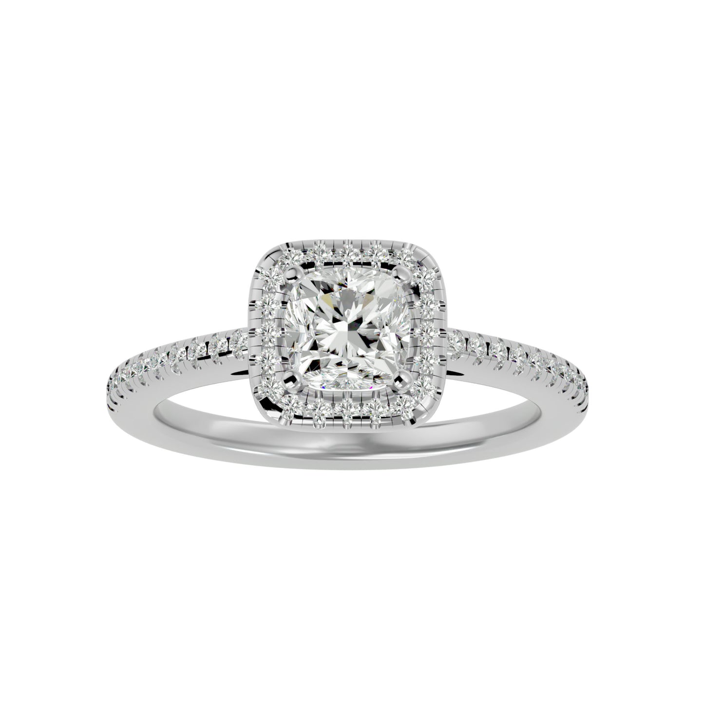 Jennifer Halo Diamond Engagement ring