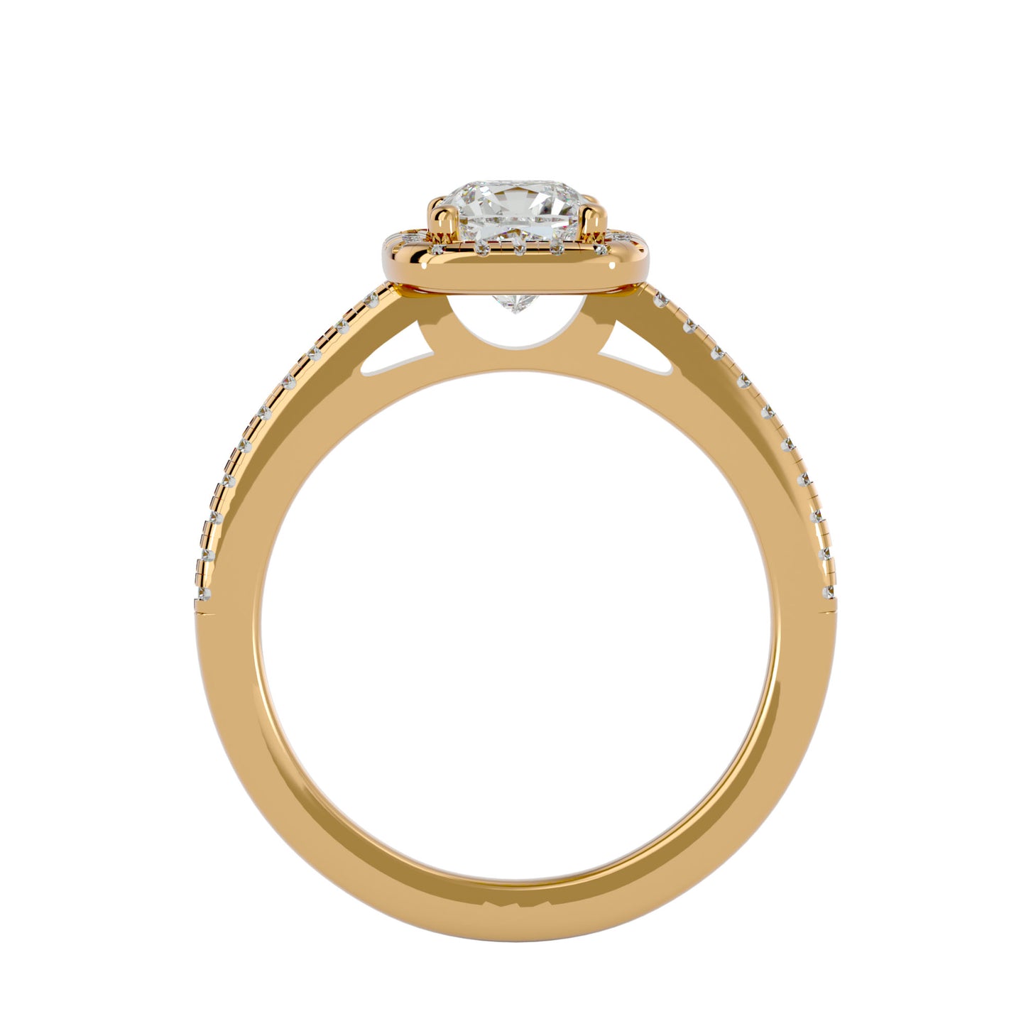 Jennifer Halo Diamond Engagement ring