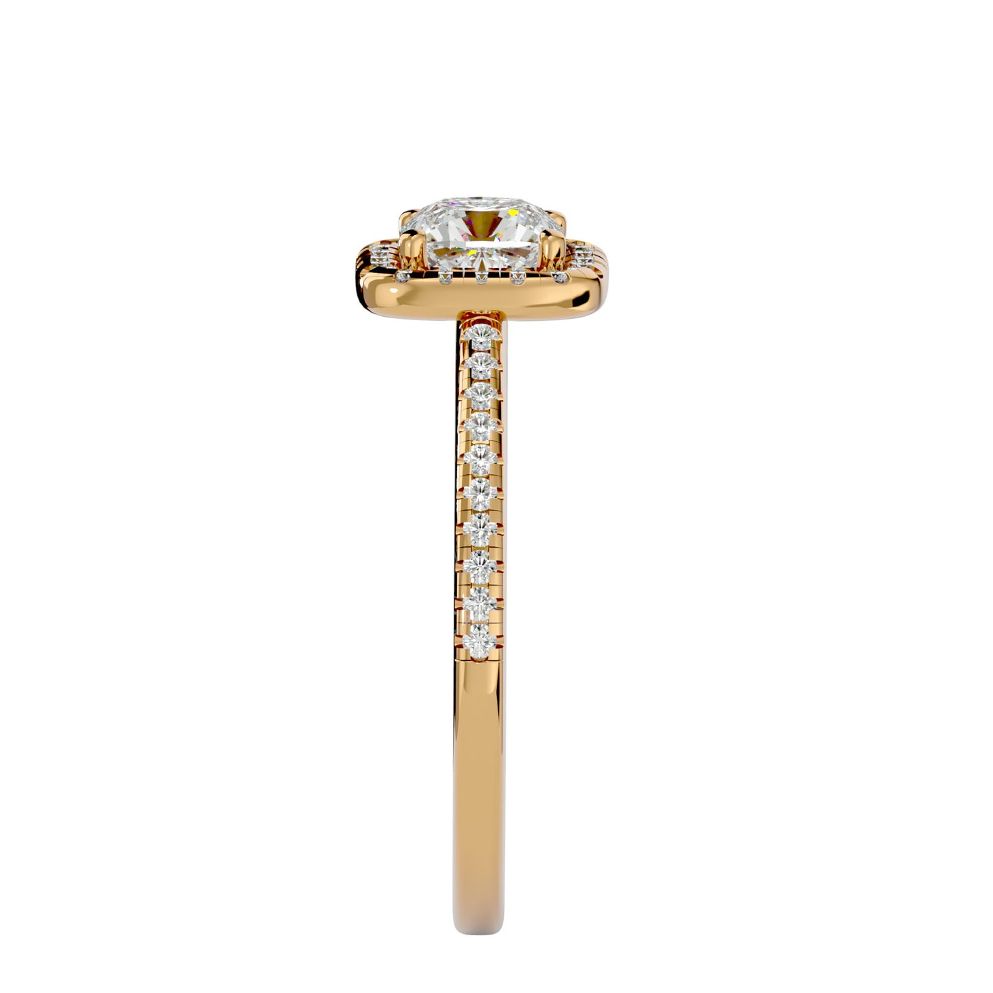 Jennifer Halo Diamond Engagement ring