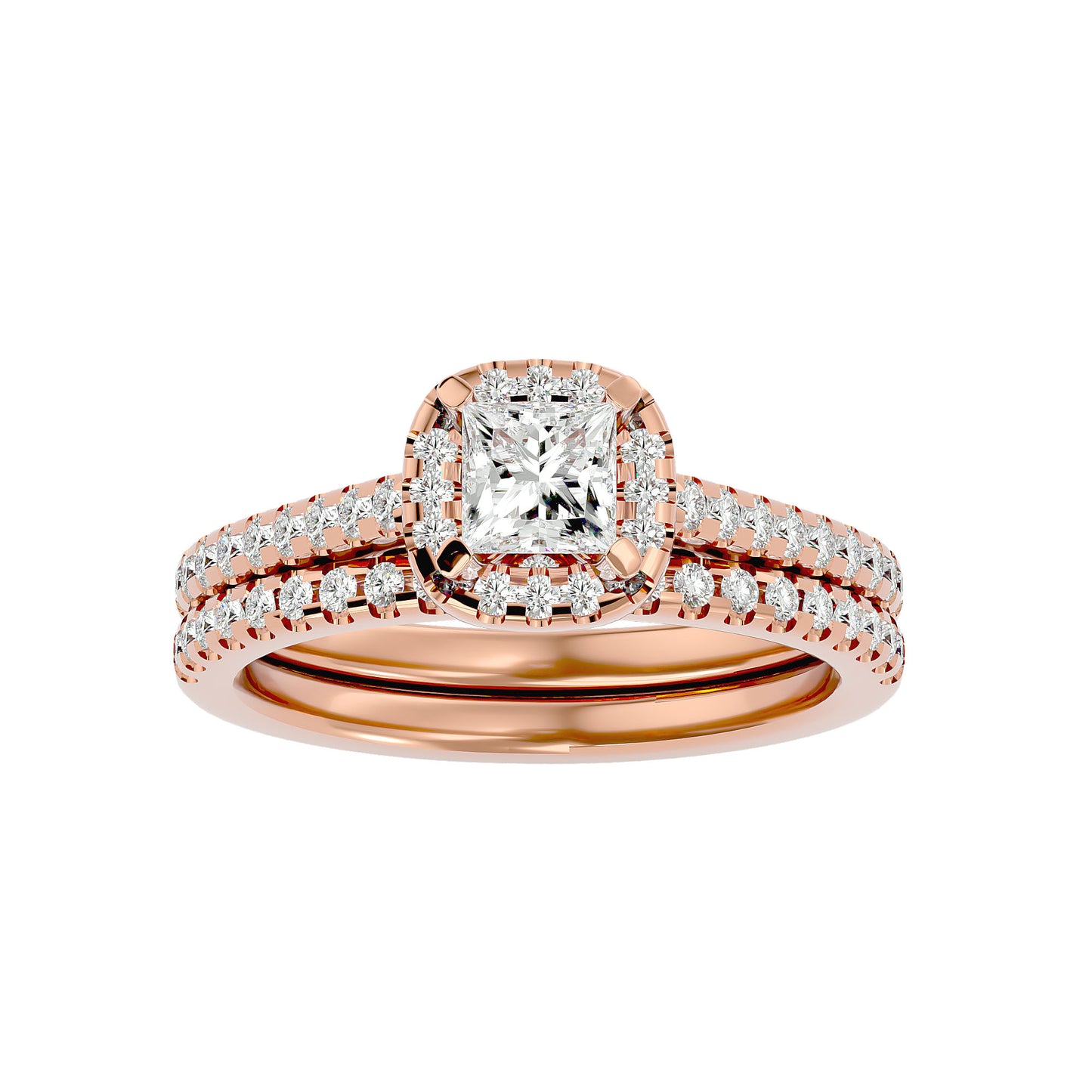 Zavi bold diamond engagement ring