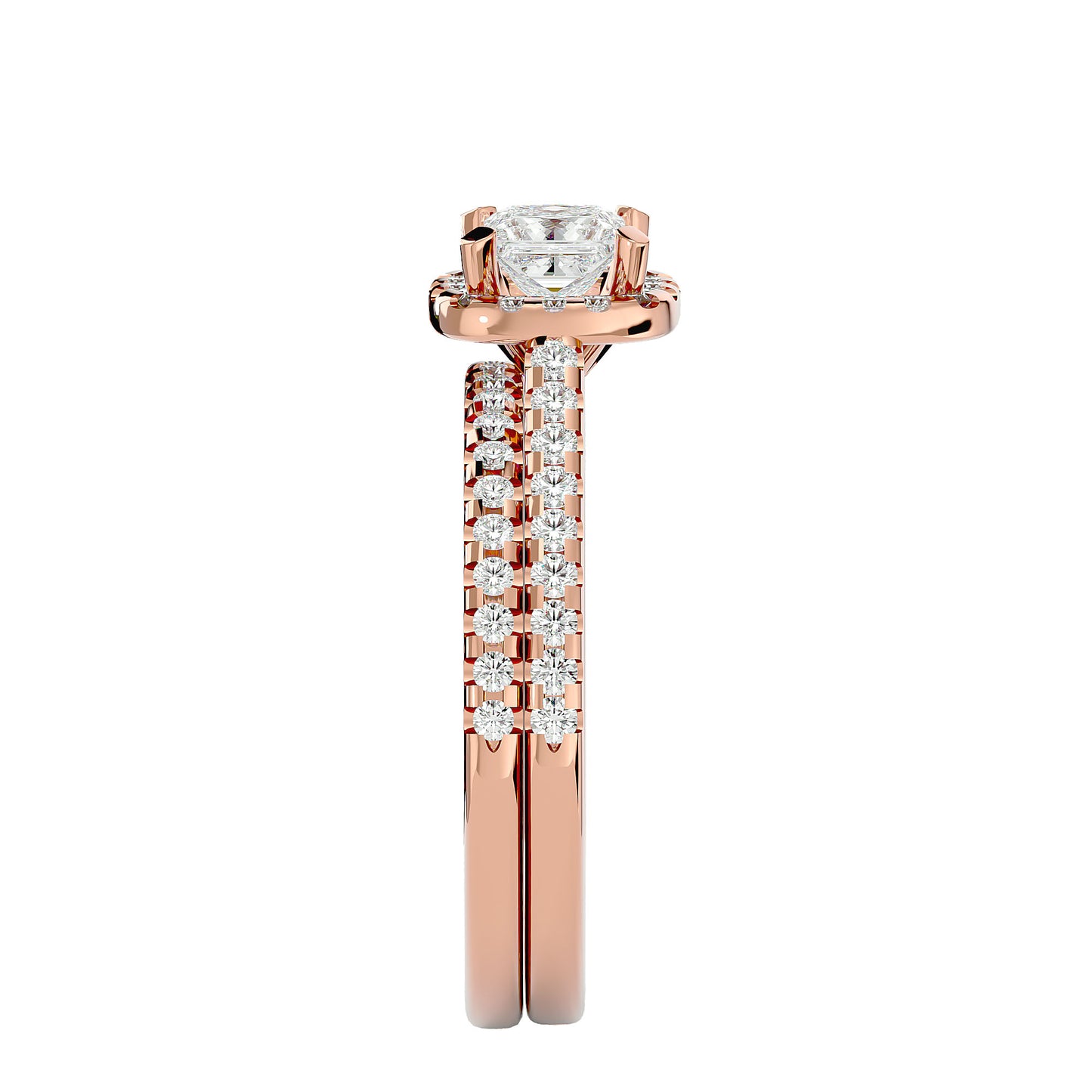 Zavi bold diamond engagement ring