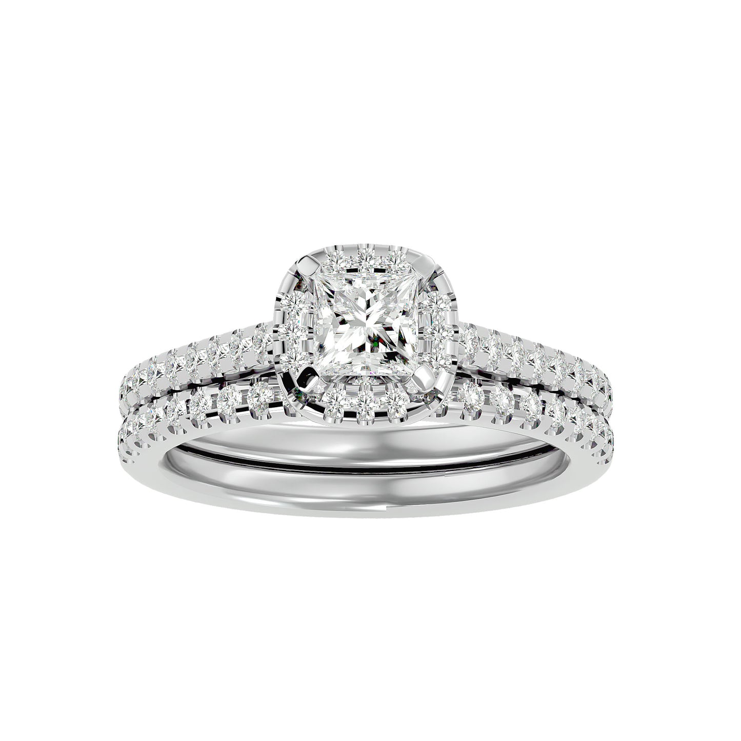 Zavi bold diamond engagement ring