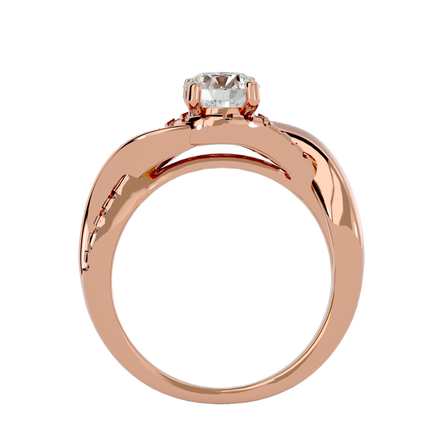 Samira Halo Diamond Engagement Ring