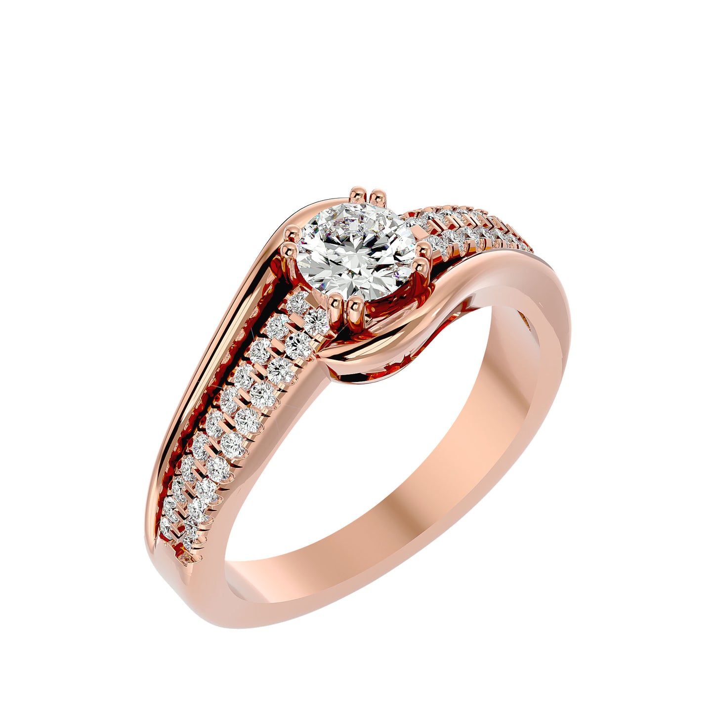 Solange Diamond Engagement Ring