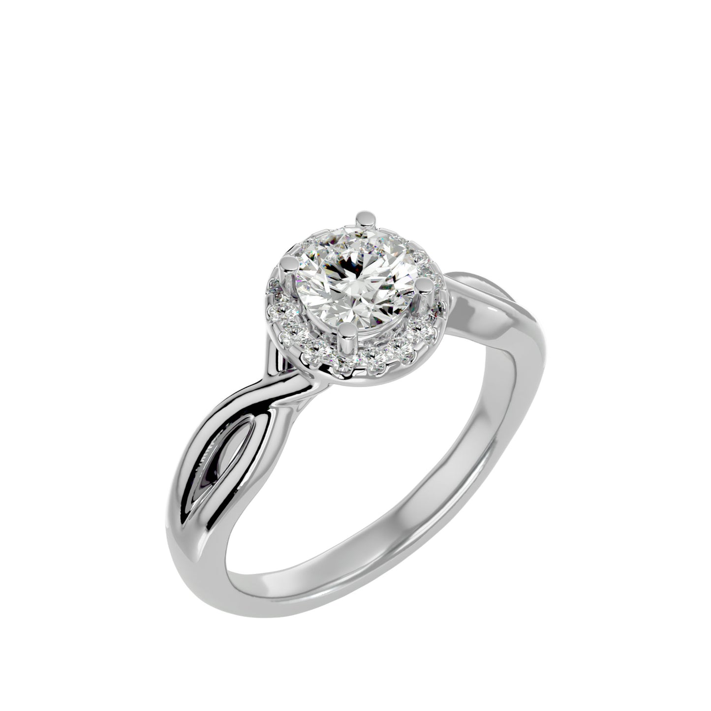 Reem halo diamond engagement ring