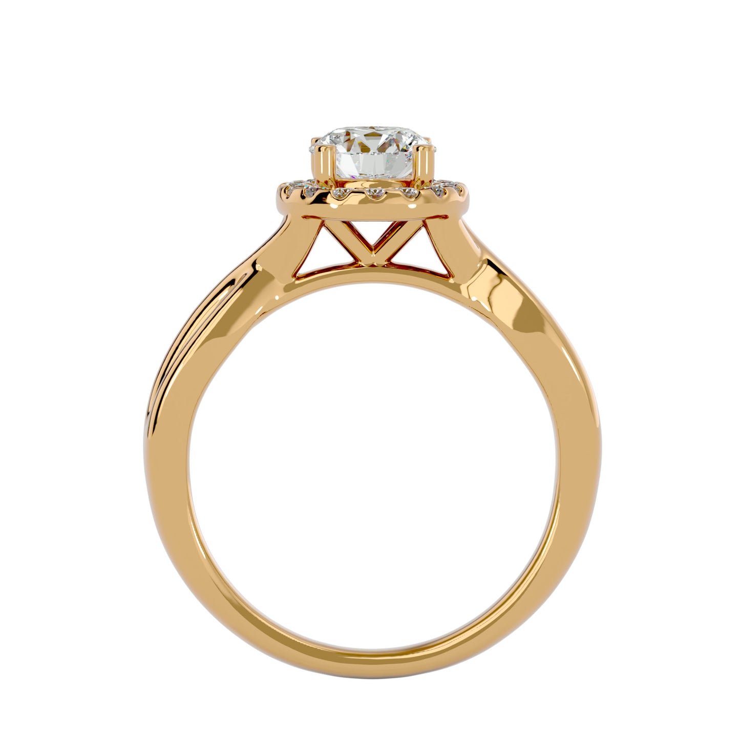 Reem halo diamond engagement ring