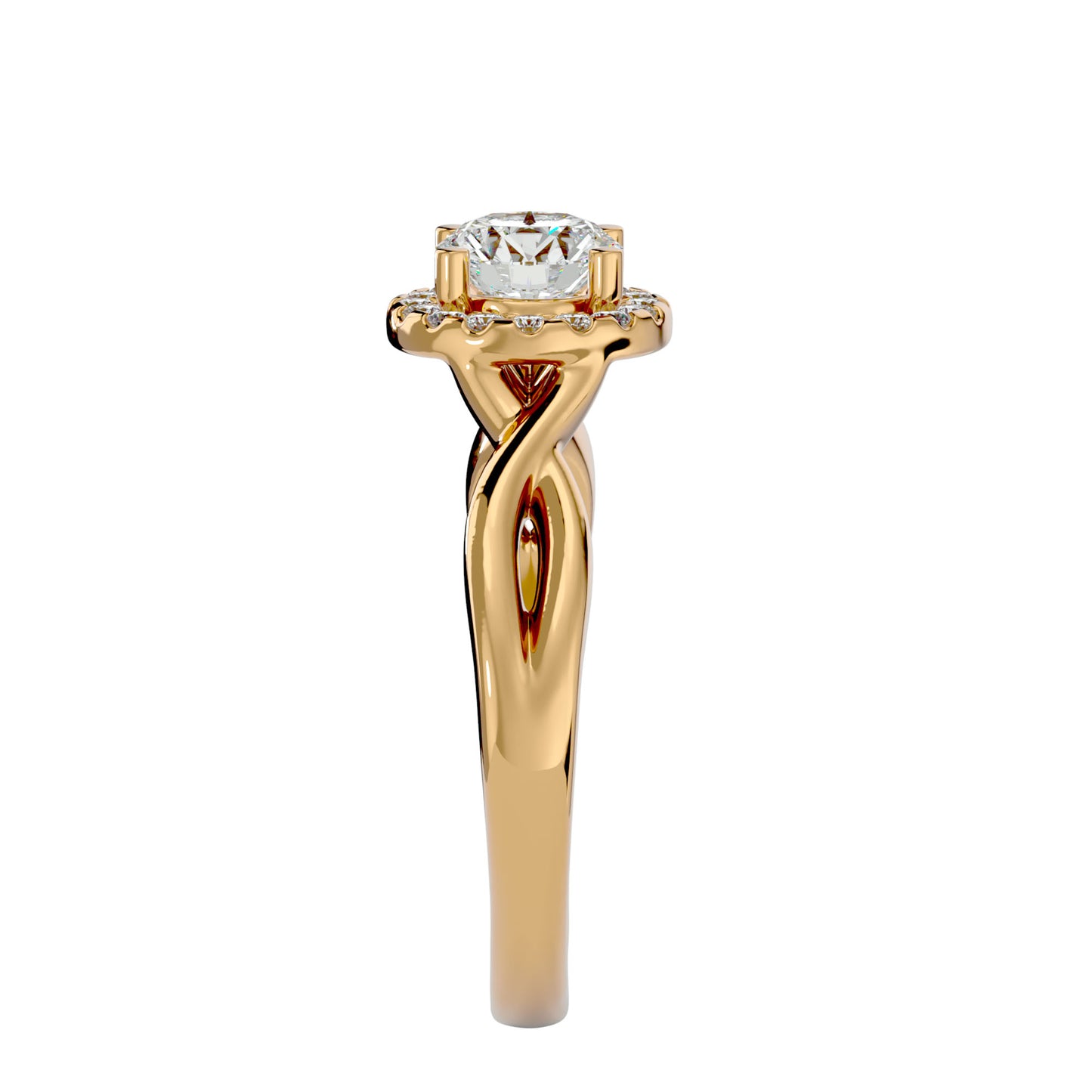 Reem halo diamond engagement ring