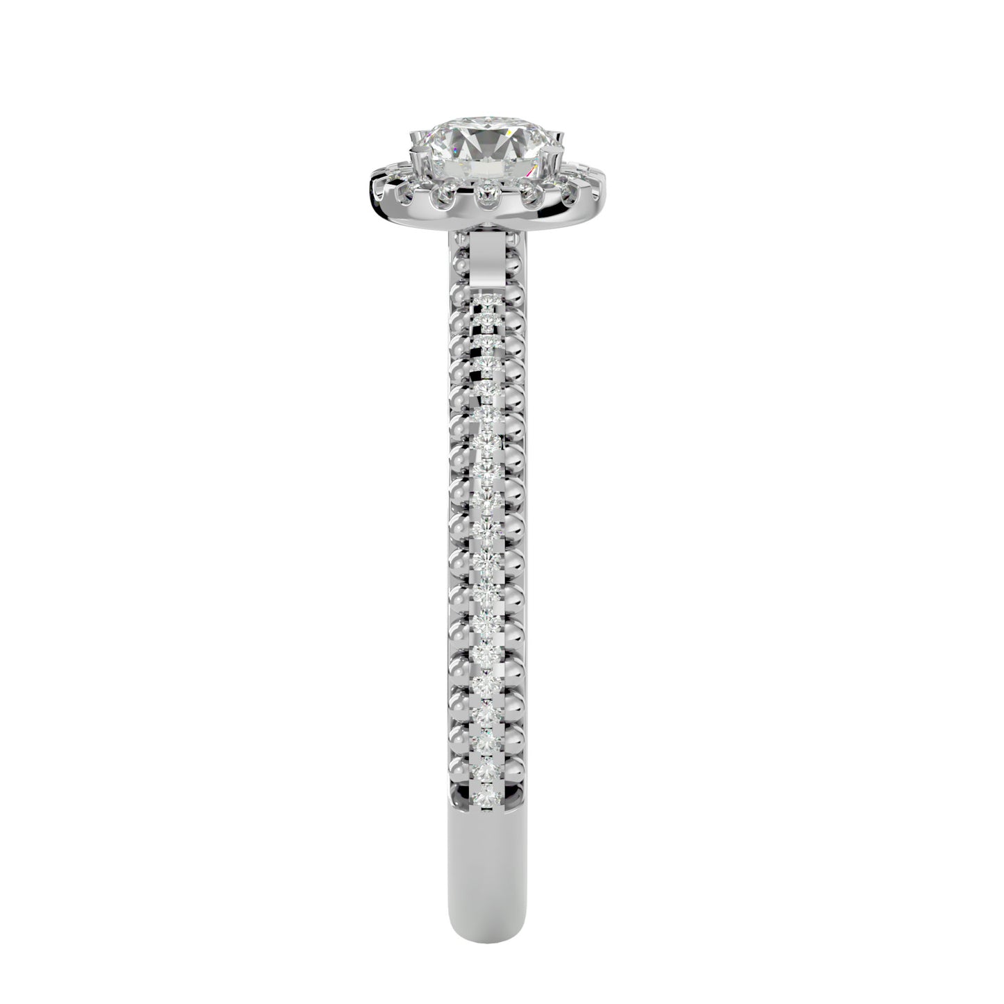 Isabella Halo diamond engagement ring