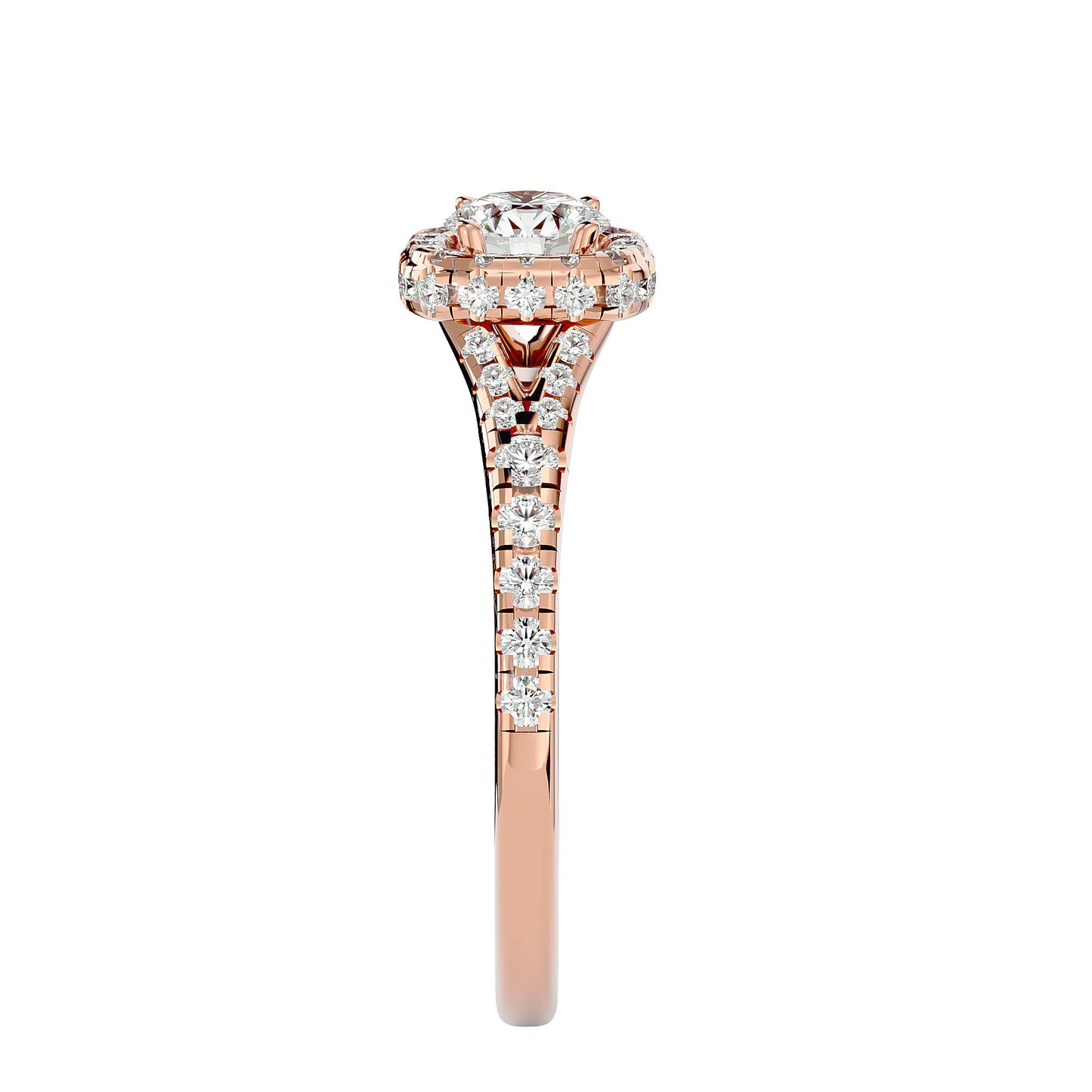 Verena Halo Diamond Engagement Ring