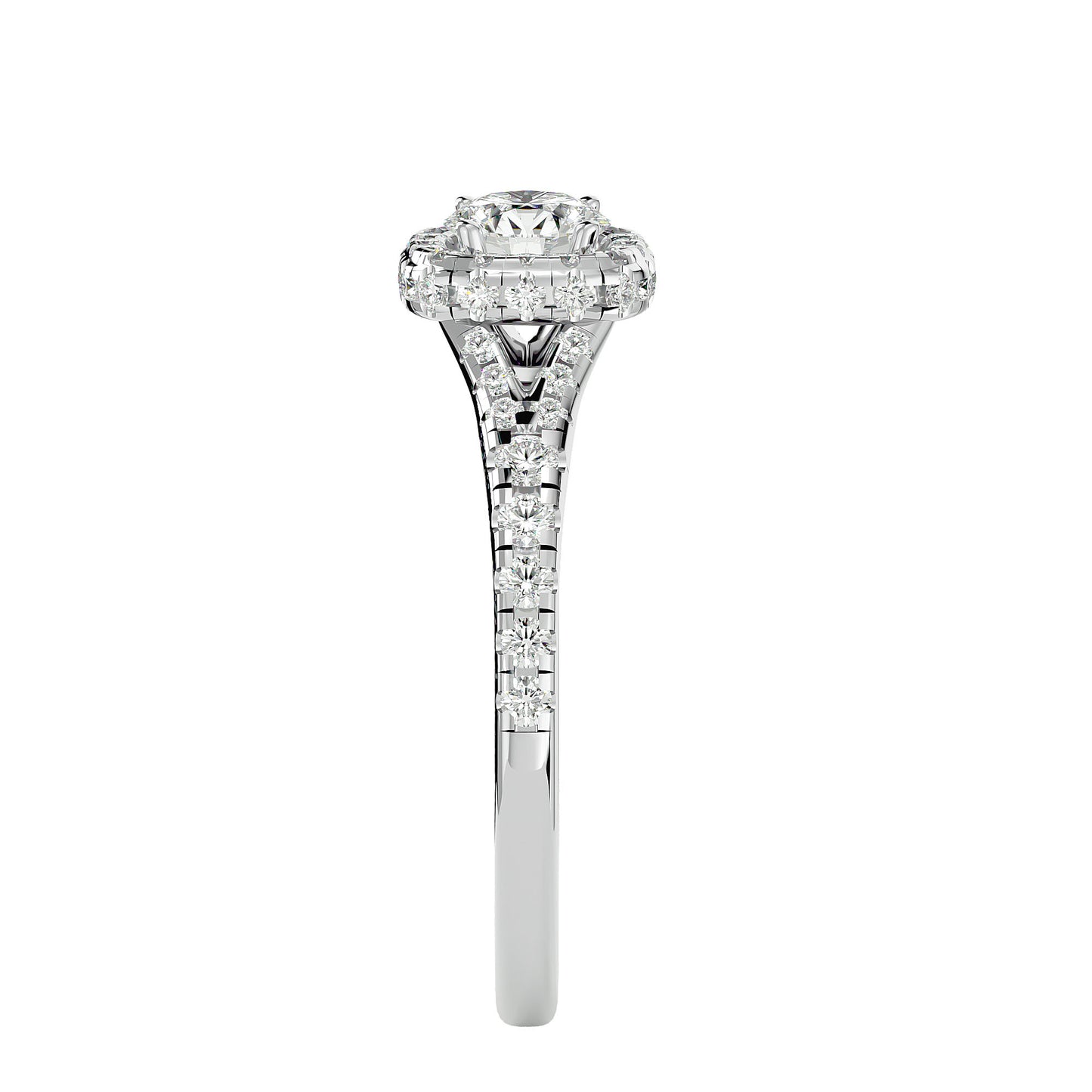 Verena Halo Diamond Engagement Ring
