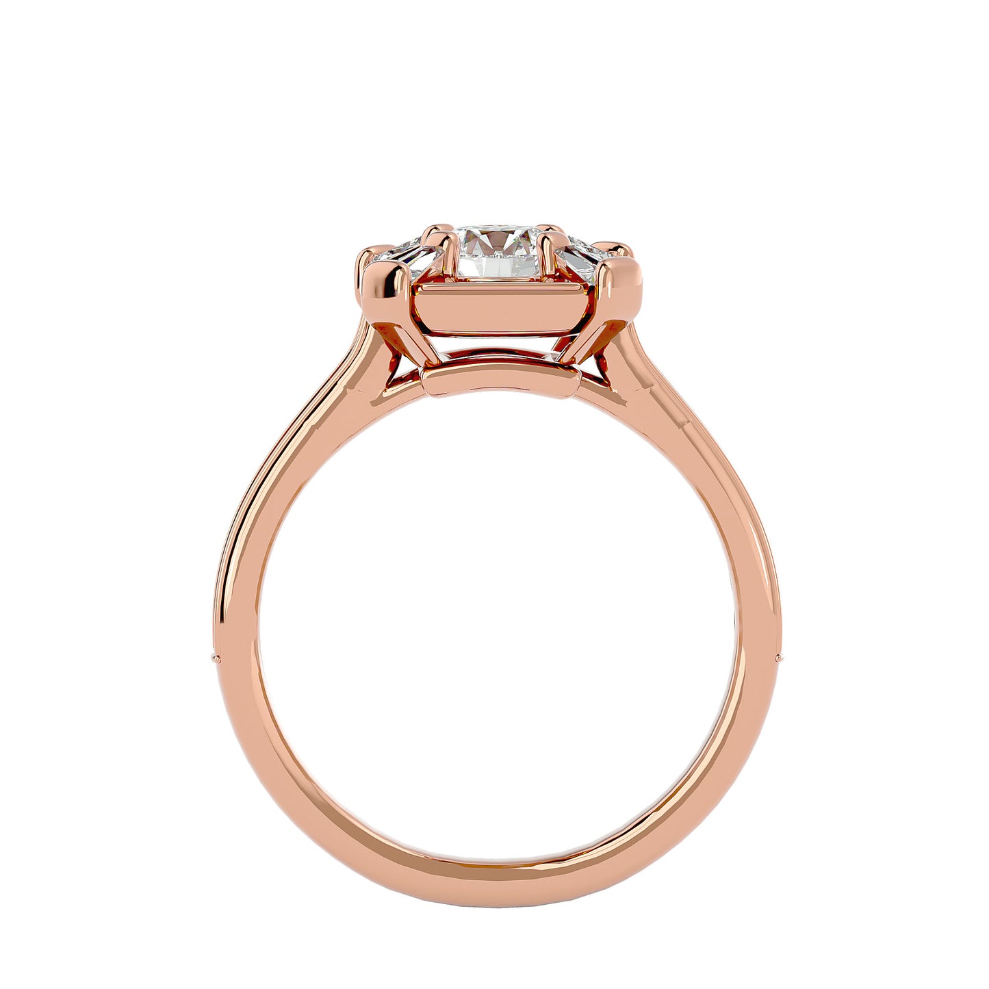 Ayla Halo Diamond Engagement Ring