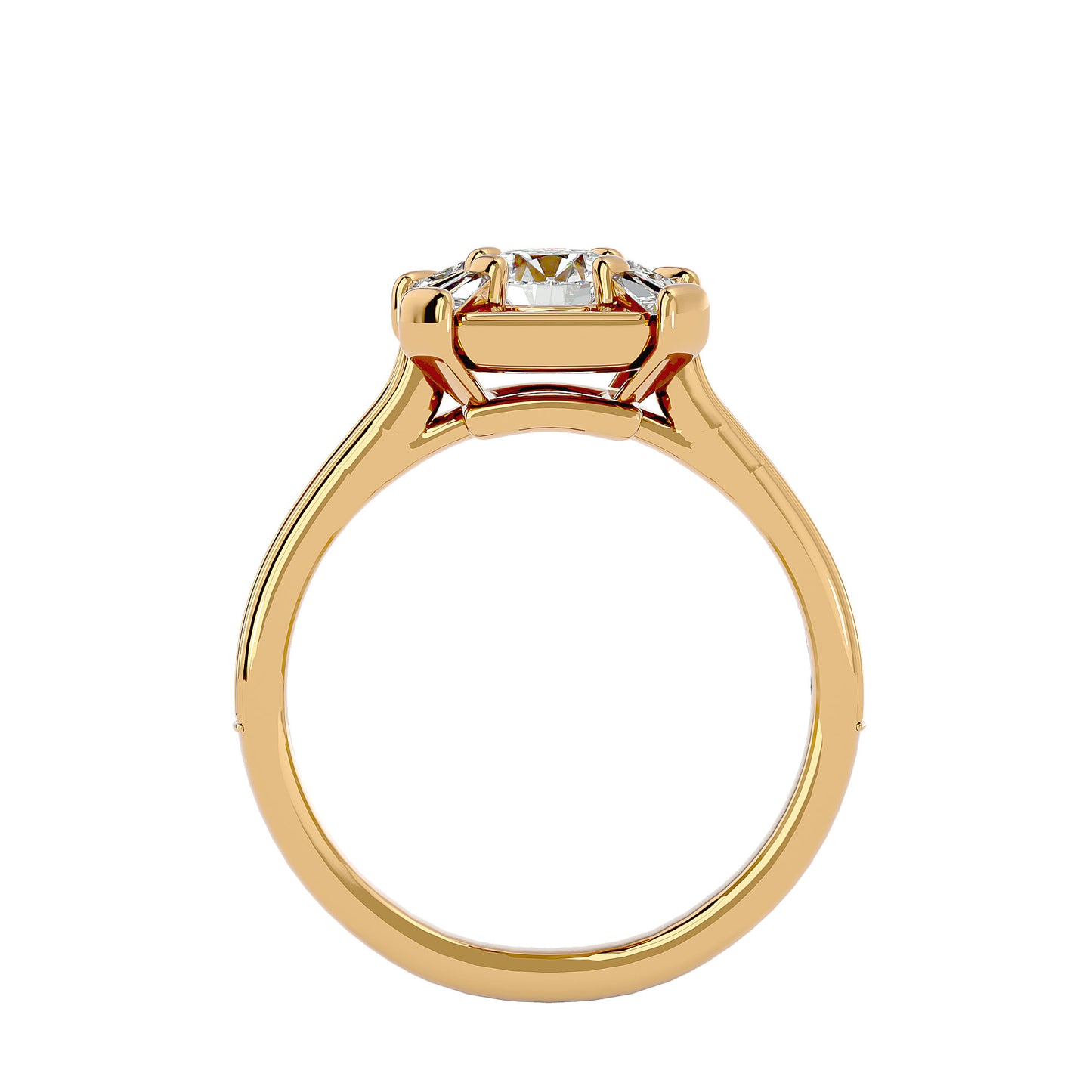 Ayla Halo Diamond Engagement Ring