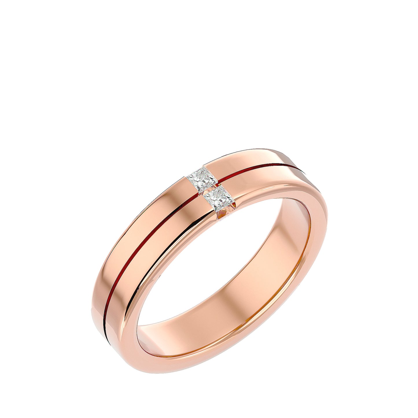 Obsidian Embrace Men's ring