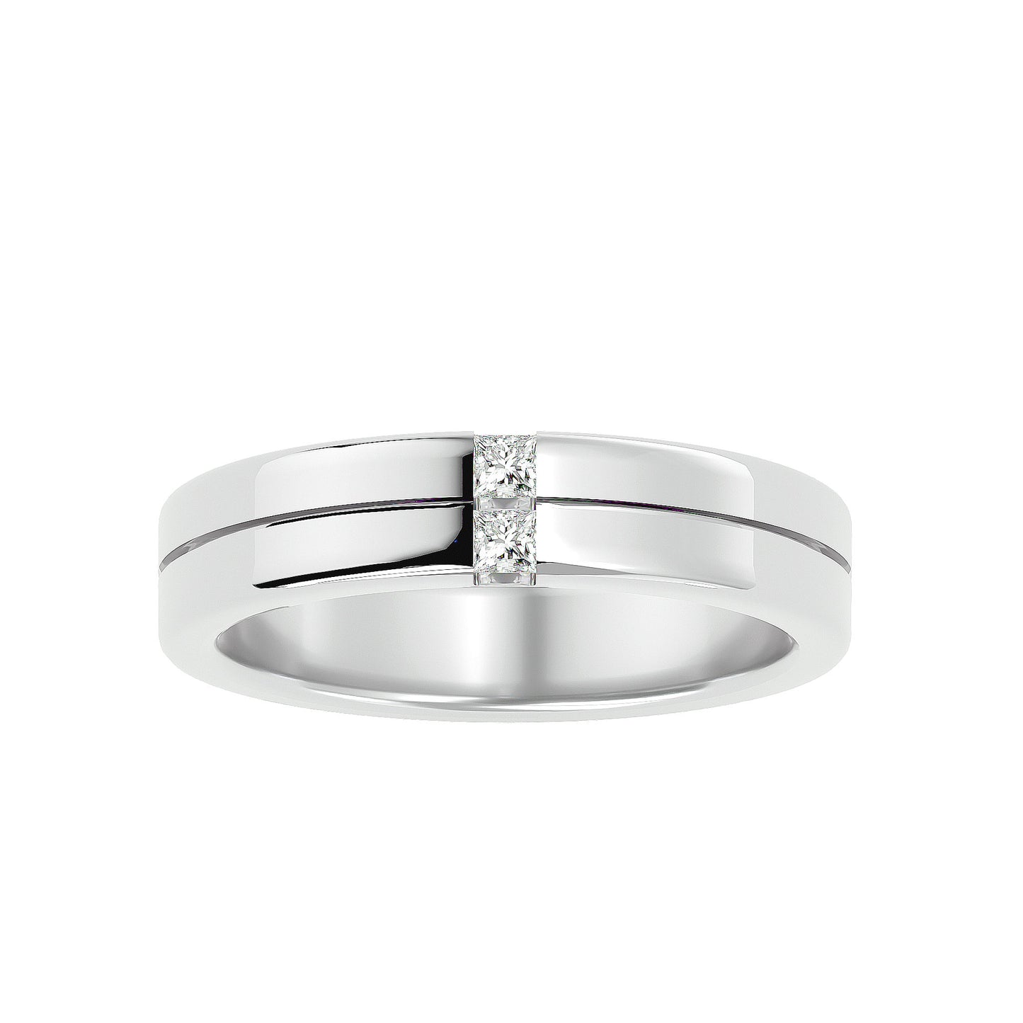 Obsidian Embrace Men's ring