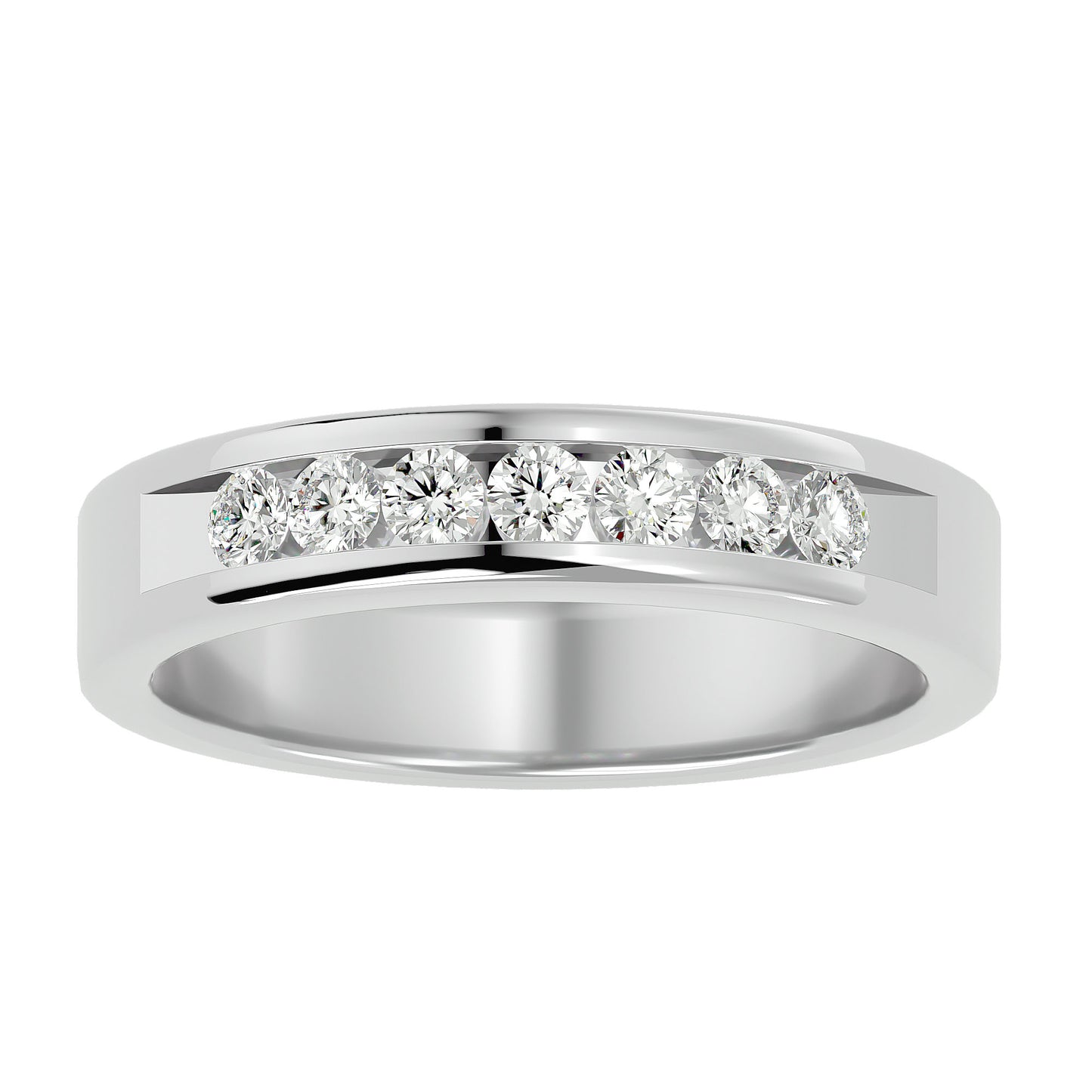 7 stone men's ring