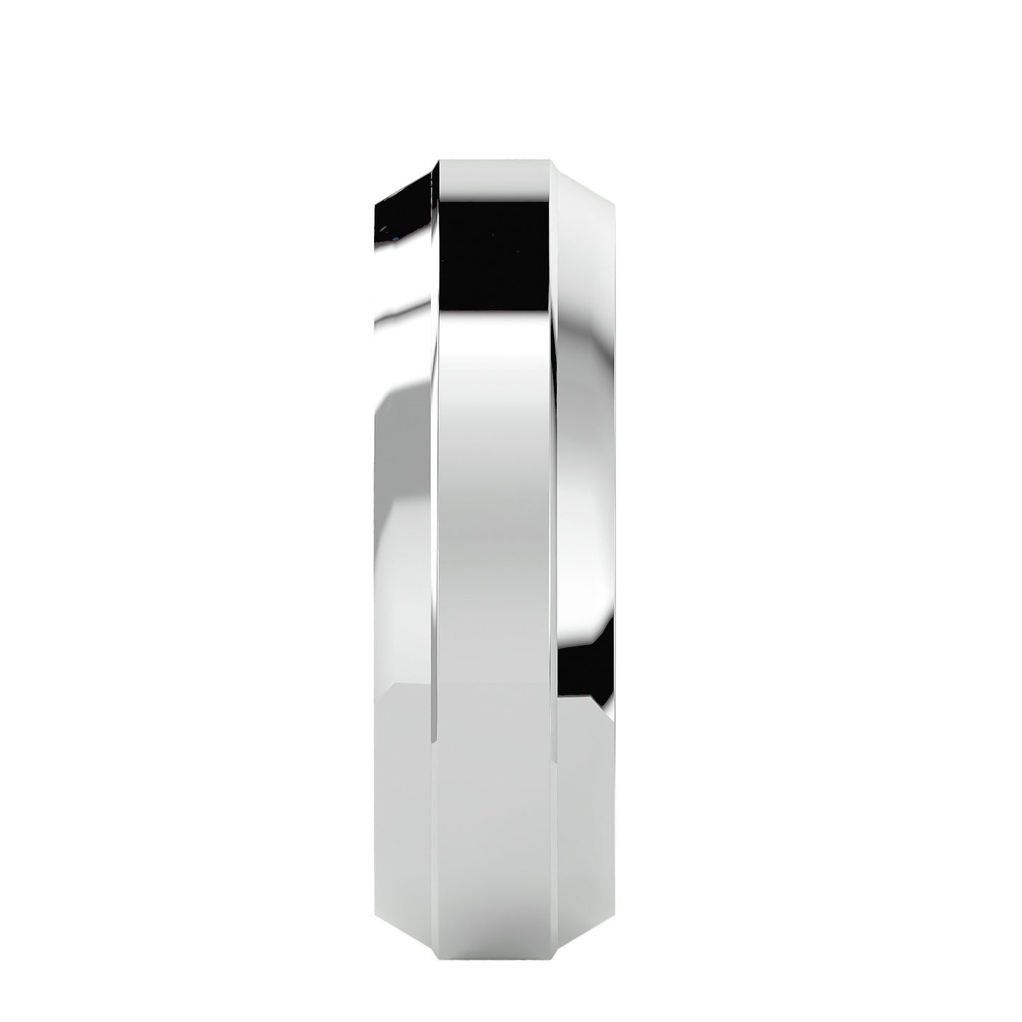Plain men's ring