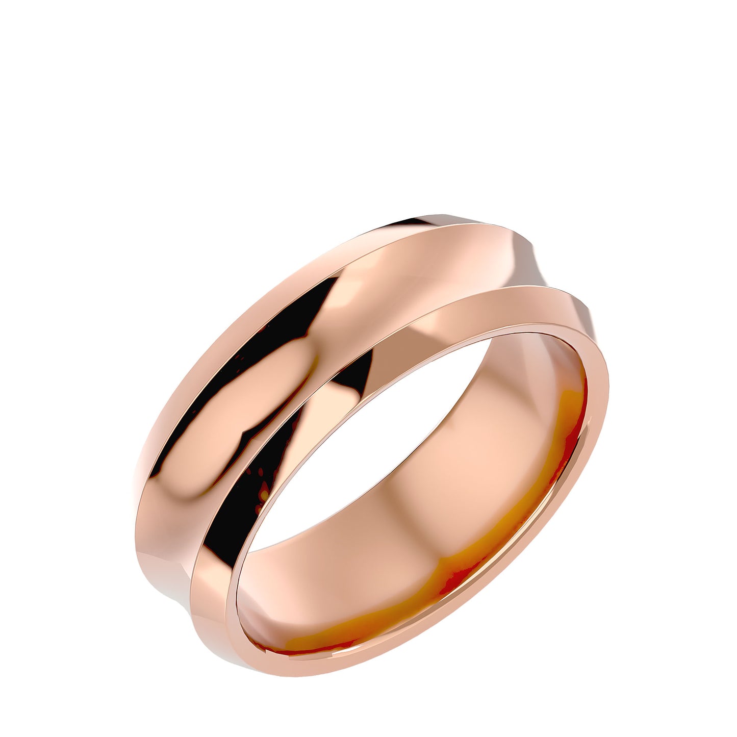 Classic scoop men's band