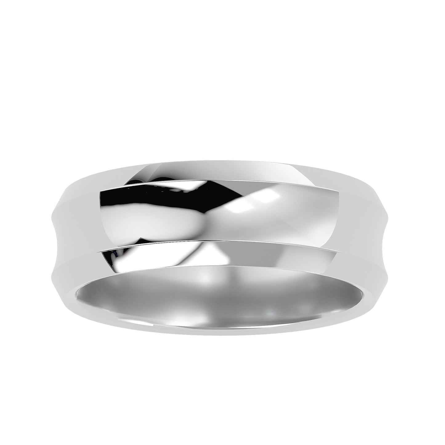 Classic scoop men's band