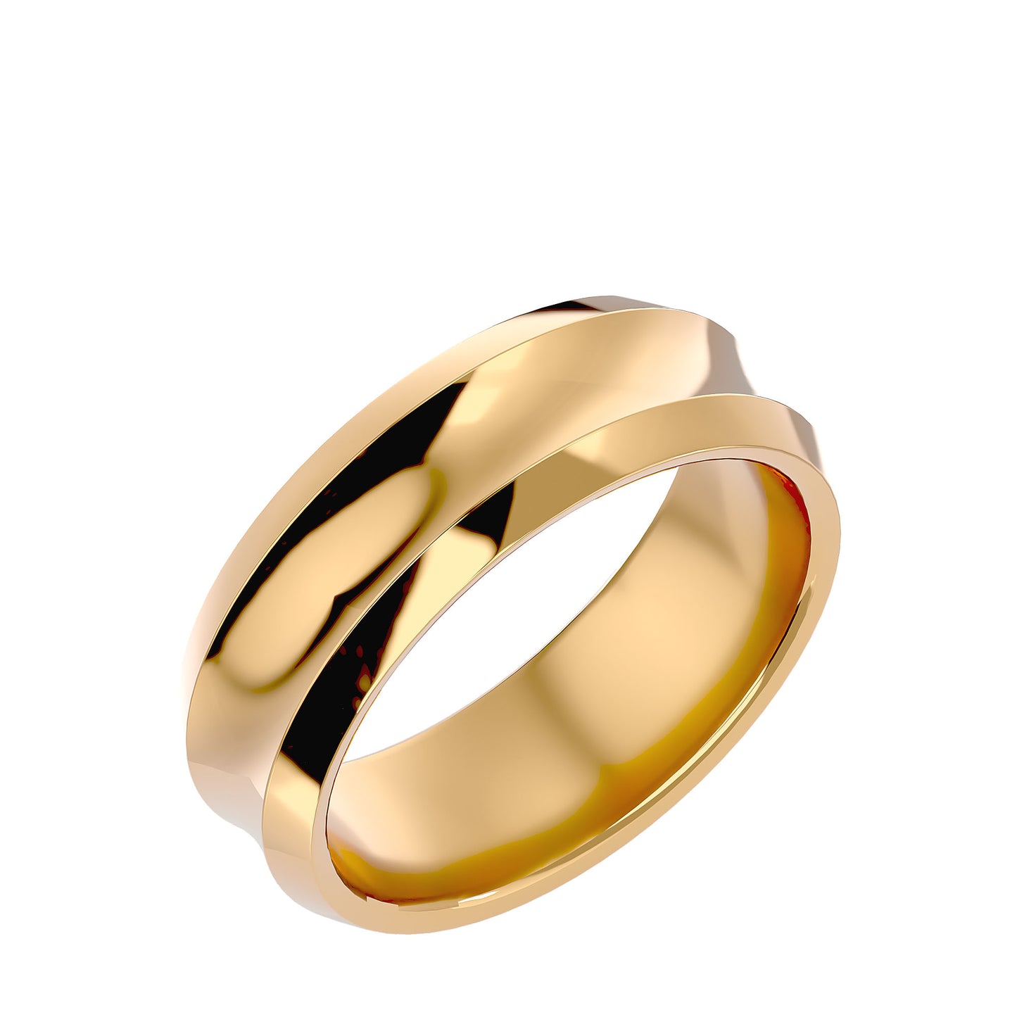 Classic scoop men's band