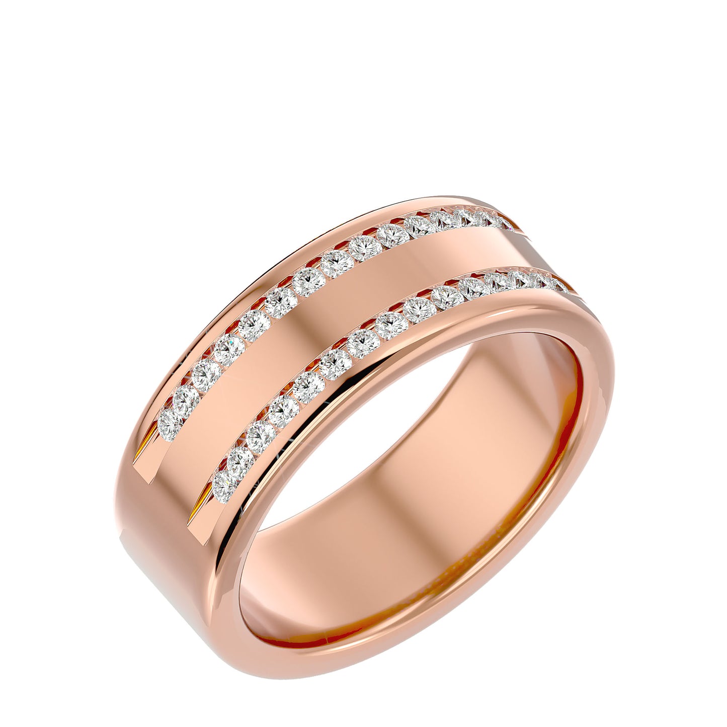 Elijah Men's diamond Band