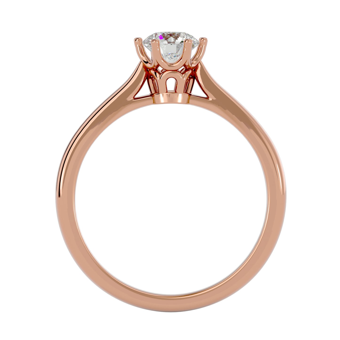 Veil of eterntiy diamond engagement ring