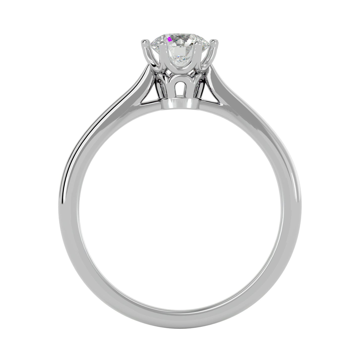 Veil of eterntiy diamond engagement ring